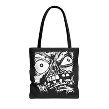 Load image into Gallery viewer, Stretched Monster Face Tote Bag (Various Sizes)