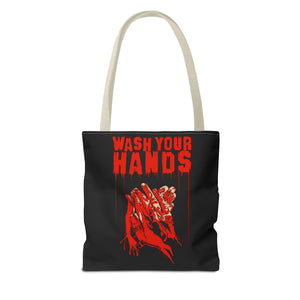 Wash Your Hands Tote Bag (Various Sizes)