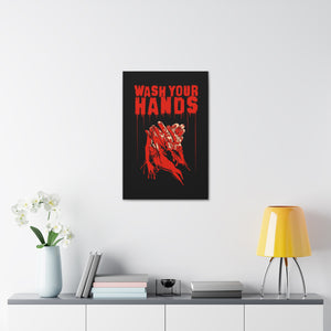 Wash Your Hands Canvas Print (Various Sizes)