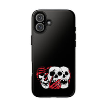 Load image into Gallery viewer, 3 Skulls (With Red) Tough Phone Case (Samsung &amp; iPhone)