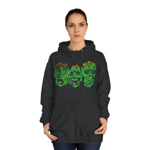 3 Zombies Hoodie