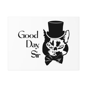 Fancy Cat Poster (Various Sizes)