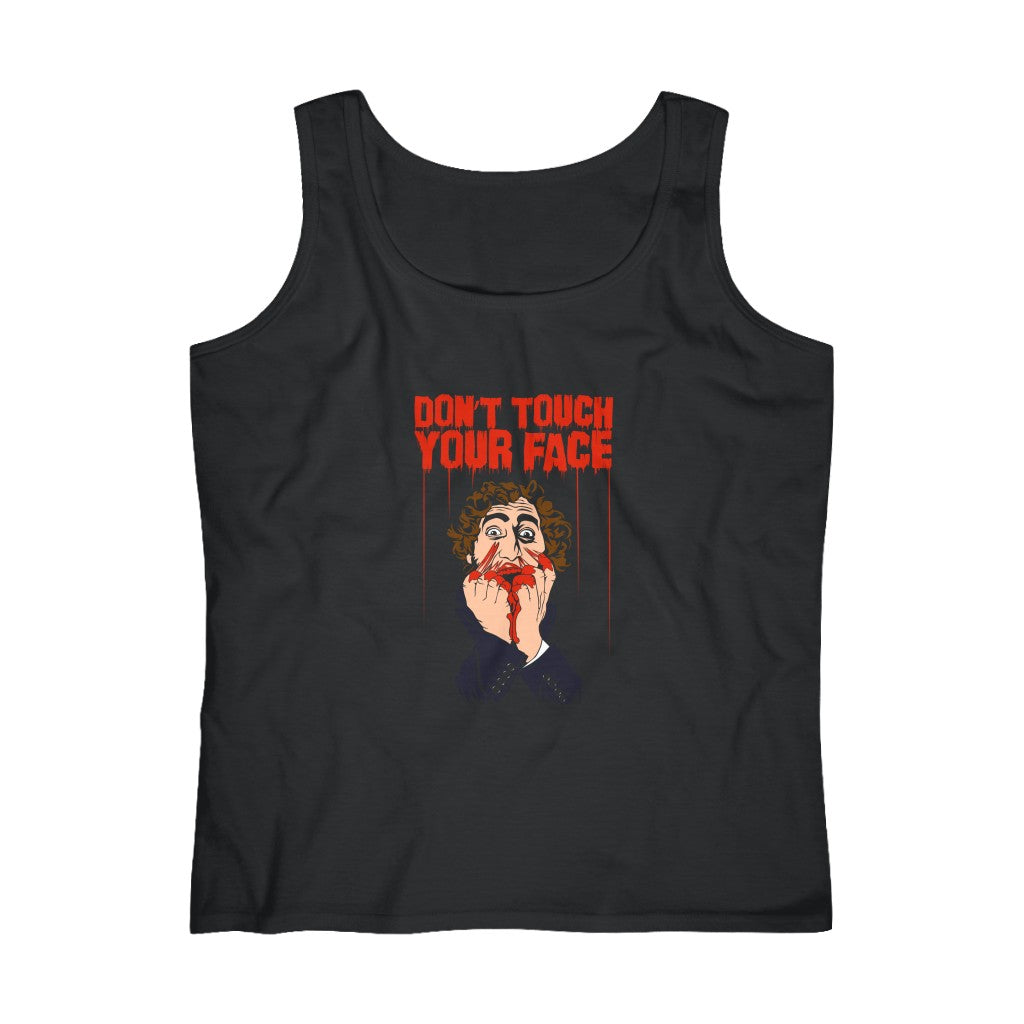 Don't Touch Your Face 2 Women's Tank Top (S-2XL)