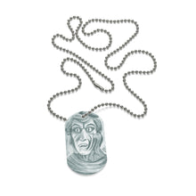 Load image into Gallery viewer, Medusa Dog Tag Necklace