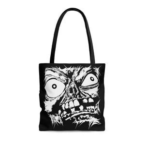 Stretched Monster Face Tote Bag (Various Sizes)