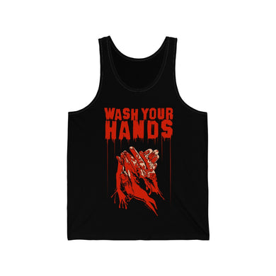 Wash Your Hands Jersey Tank (XS-L)