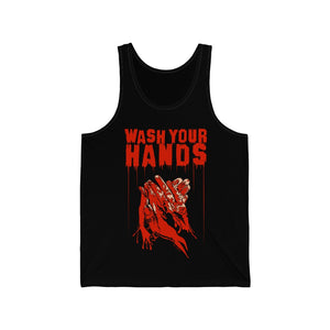 Wash Your Hands Jersey Tank (XS-L)