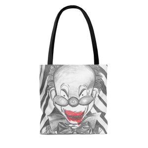 Clown Doll Tote Bag (Various Sizes)
