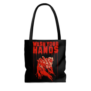 Wash Your Hands Tote Bag (Various Sizes)