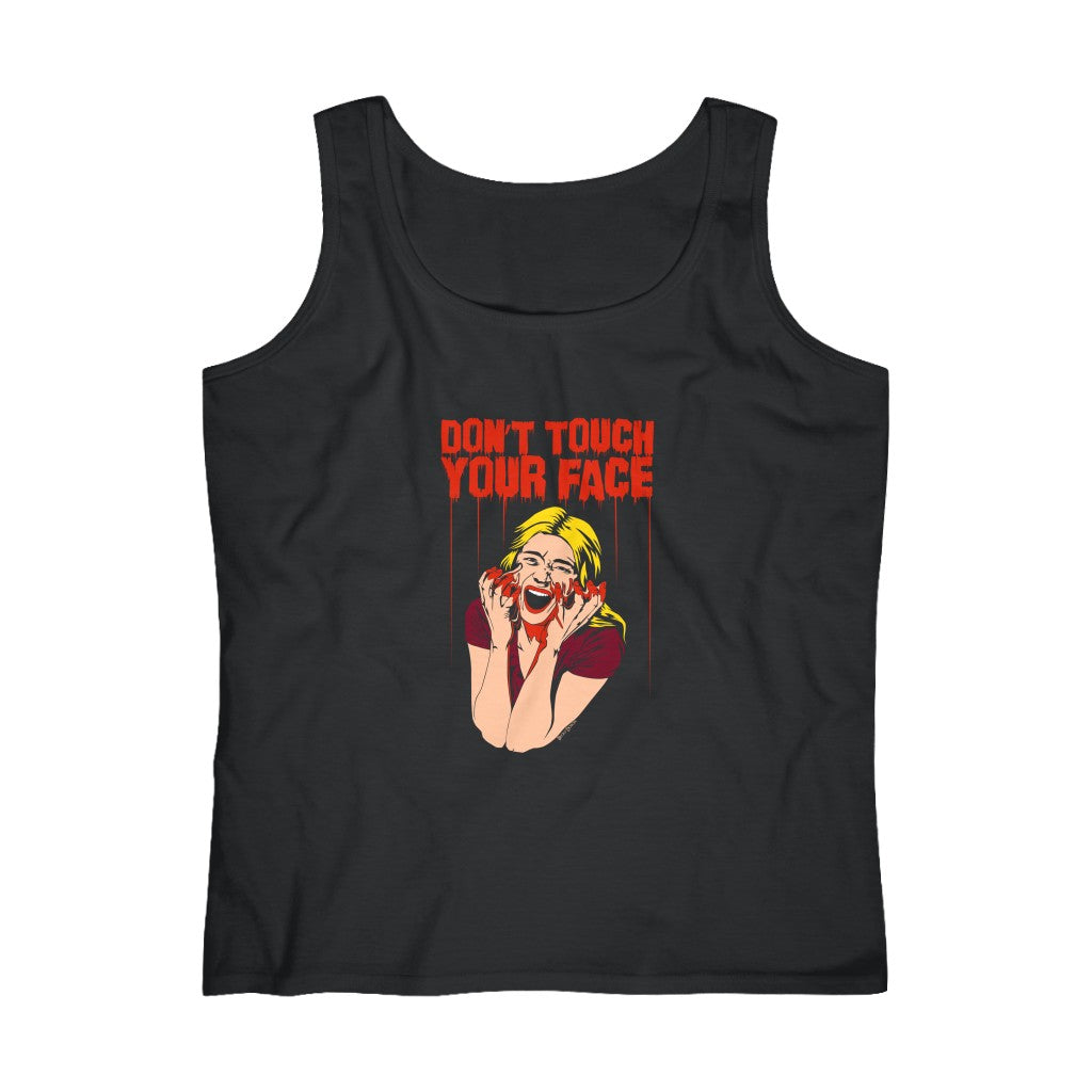 Don't Touch Your Face Women's Tank Top (S-2XL)