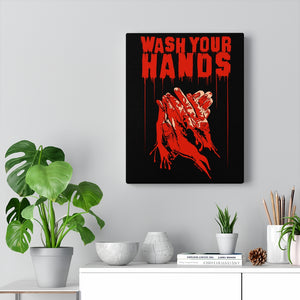 Wash Your Hands Canvas Print (Various Sizes)