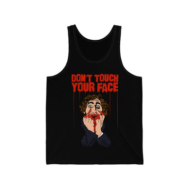 Don't Touch Your Face 2 Jersey Tank (XS-L)