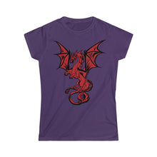 Load image into Gallery viewer, Red Dragon Women&#39;s Tee (S-2XL Various Colors)