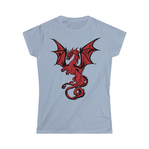Red Dragon Women's Tee (S-2XL Various Colors)