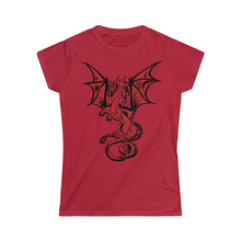 Load image into Gallery viewer, Red Dragon Women&#39;s Tee (S-2XL Various Colors)