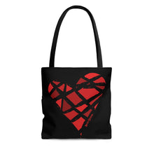 Load image into Gallery viewer, Red Heart Tote Bag (Various Sizes)
