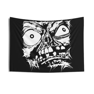 Stretched Monster Face Wall Tapestry (Various Sizes)