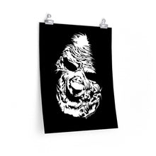 Load image into Gallery viewer, Zombie Face Poster (Various Sizes)