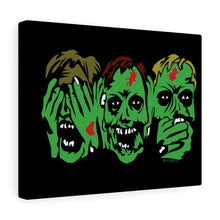 Load image into Gallery viewer, 3 Zombies Canvas Print (Various Sizes)