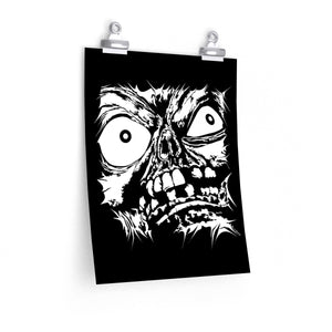 Stretched Monster Face Poster (Various Sizes)