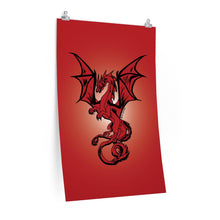 Load image into Gallery viewer, Red Dragon Poster (Various Sizes)