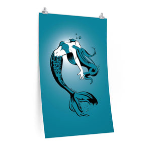 Mermaid Poster (Various sizes)