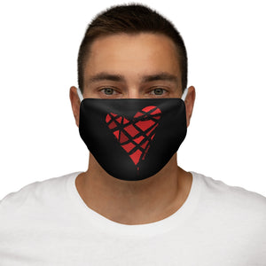 Red Heart Mask
