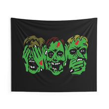 Load image into Gallery viewer, 3 Zombies Wall Tapestry (Various Sizes)