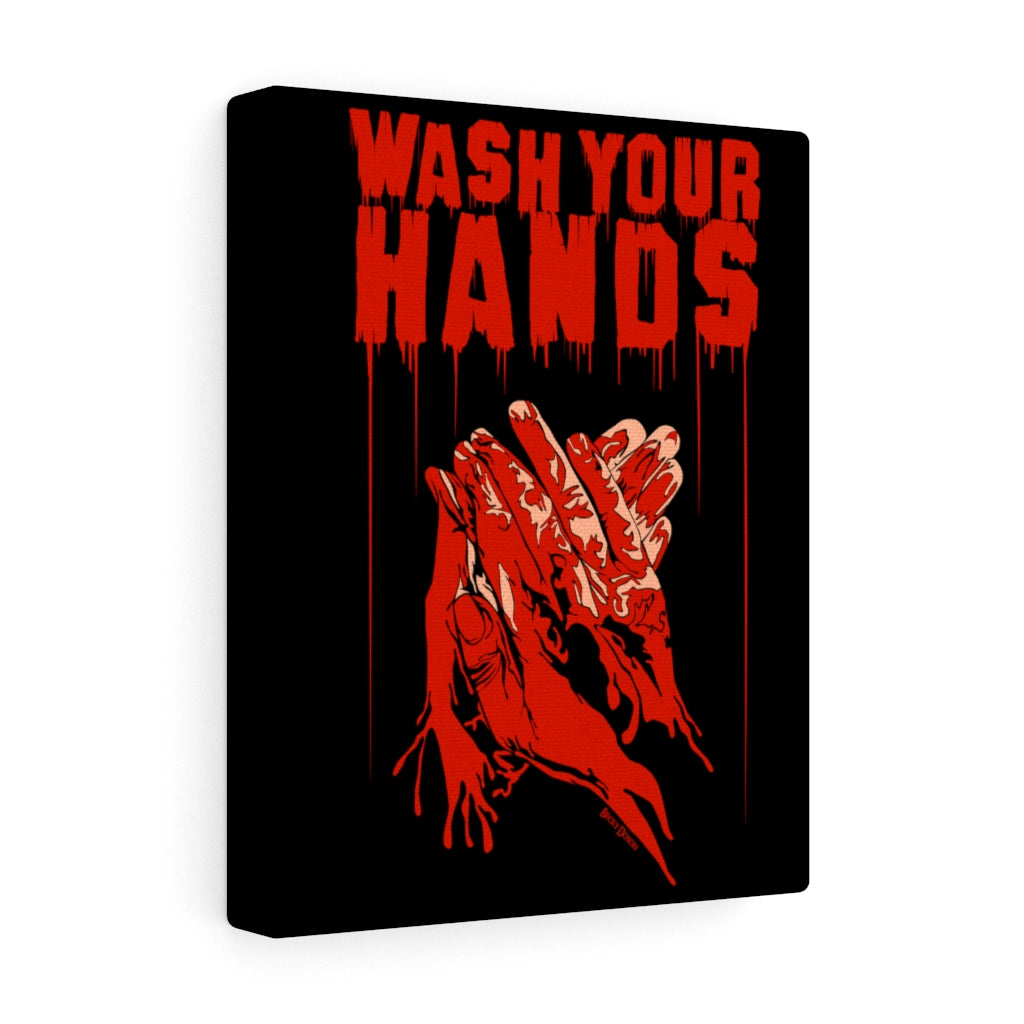 Wash Your Hands Canvas Print (Various Sizes)
