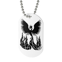 Load image into Gallery viewer, Phoenix Dog Tag Necklace