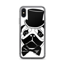 Load image into Gallery viewer, Fancy Pug iPhone Case (Various Options)